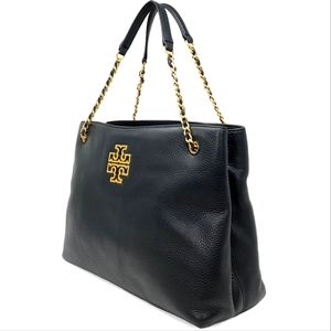 Tory burch britten triple compartment tote